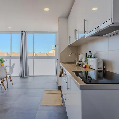 Penthouse With Private Roof Terrace - Tesoro Del Galeon Apartman Costa Adeje (Tenerife)